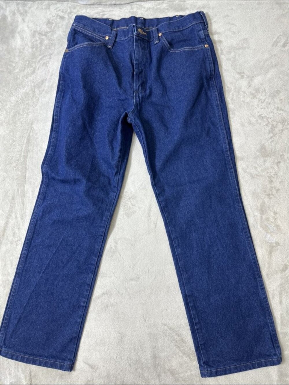 Wrangler A404 4020WD relaxed fit jeans 34x30 dark wash men’s